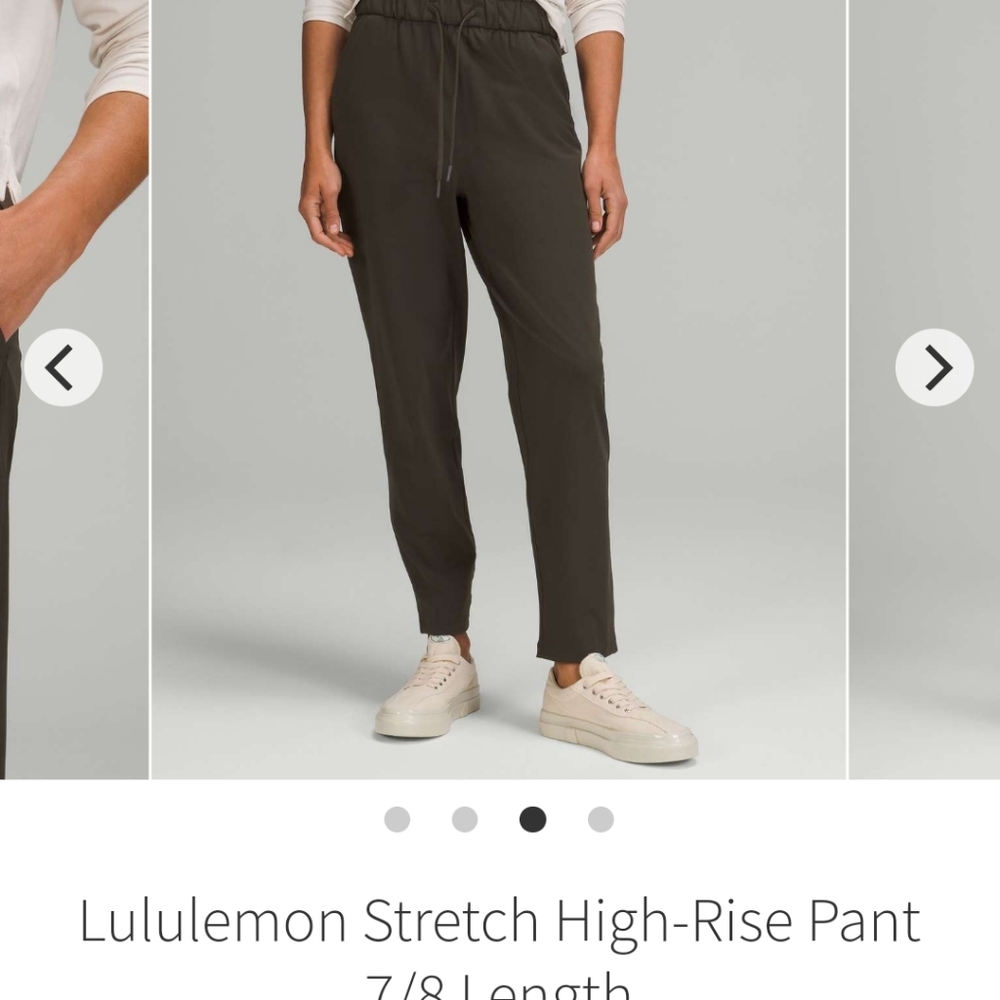 LULULEMON FOREST GREEN ACTIVE WEAR BOTTOMS, 14, NWOT